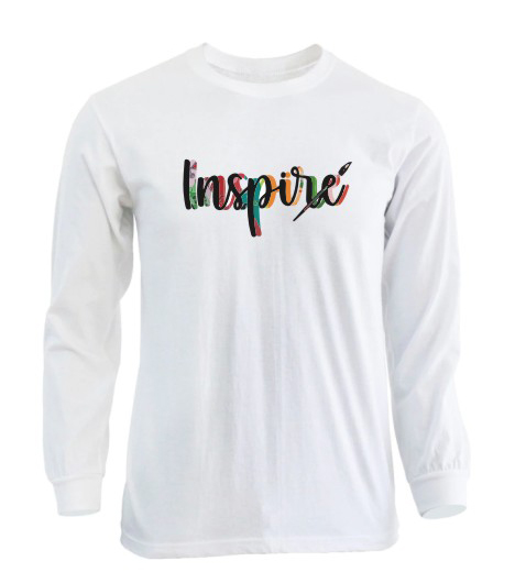 INSPIRE Long Sleeve T-Shirt - Happy Hope Foundation